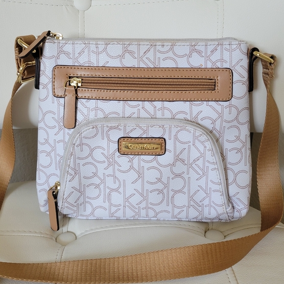 CALVIN KLEIN monogram purse